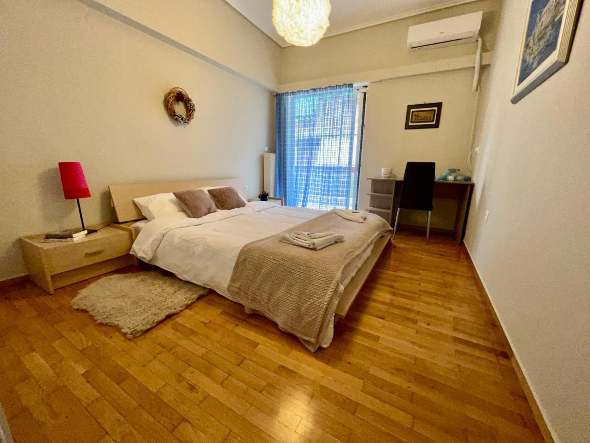 Agios Eleftherios Metro St. 2 Bedrms 4 Pers. Flat Athena Bagian luar foto