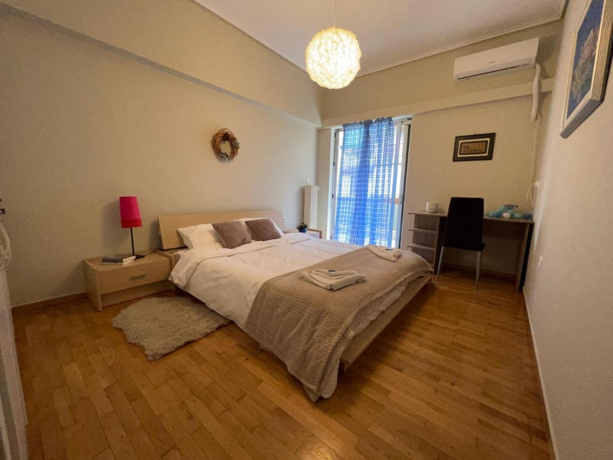 Agios Eleftherios Metro St. 2 Bedrms 4 Pers. Flat Athena Bagian luar foto