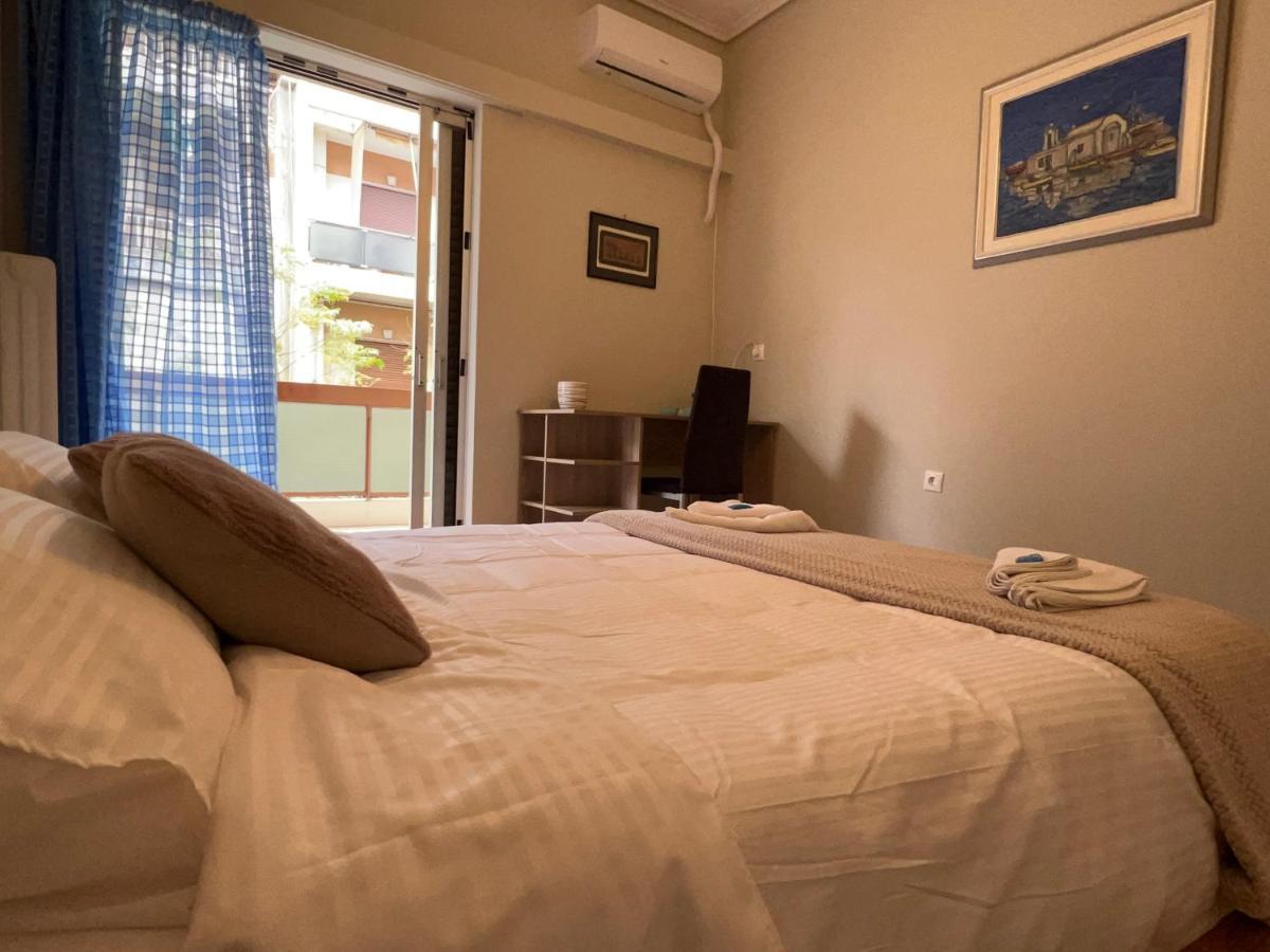 Agios Eleftherios Metro St. 2 Bedrms 4 Pers. Flat Athena Bagian luar foto