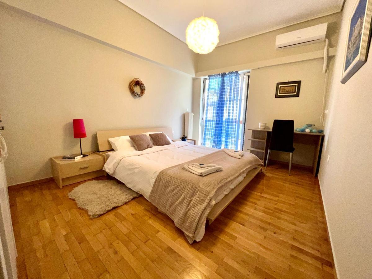 Agios Eleftherios Metro St. 2 Bedrms 4 Pers. Flat Athena Bagian luar foto